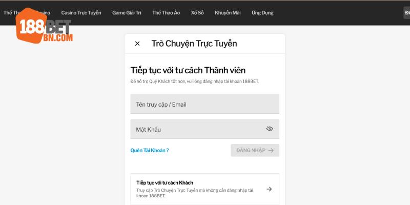 Hội viên phải trở thành người chơi chính thức của nhà cái