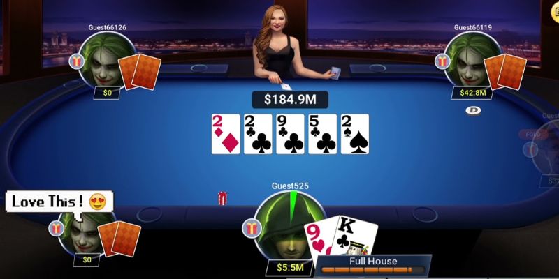 Vòng Turn Poker 188Bet 