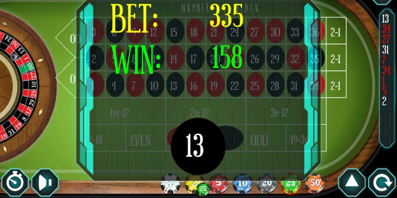 Thuật ngữ dùng trong Roulette online