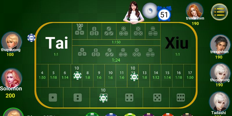 Cược bộ ba Tài Xỉu 188Bet dễ dàng