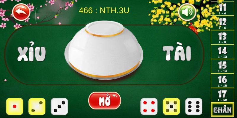 Game Tài Xỉu đổi thưởng quen thuộc